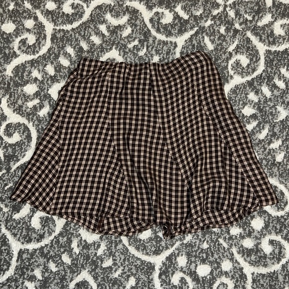 American Eagle, mini skater skirt brown - Picture 1 of 2
